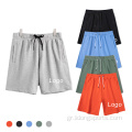 Ανθρίες αθλητικών γυμναστικών σορτς jogger workout sweat shorts